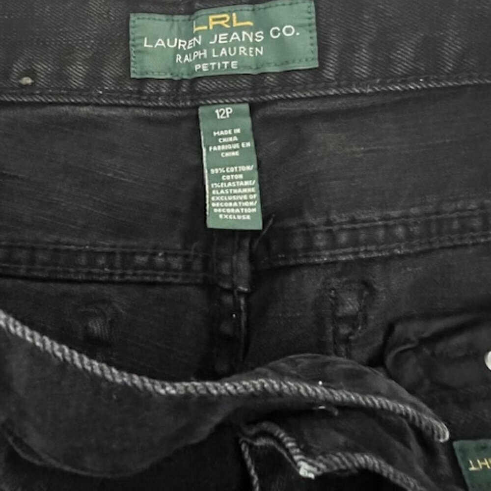 Ralph Lauren - Classic Straight Jeans black size 12 - Picture 5 of 8